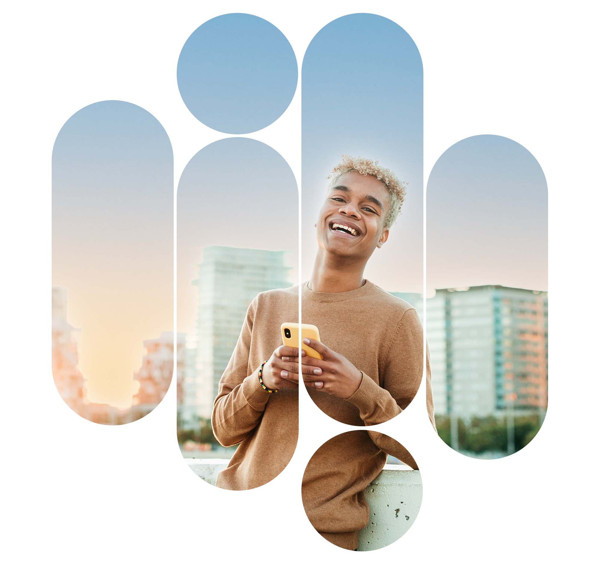 Junger Mann lächelt freundlich in die Kamera als Symbol für die neue Generation und Newsletter-Anmeldung der Jobliment Academy